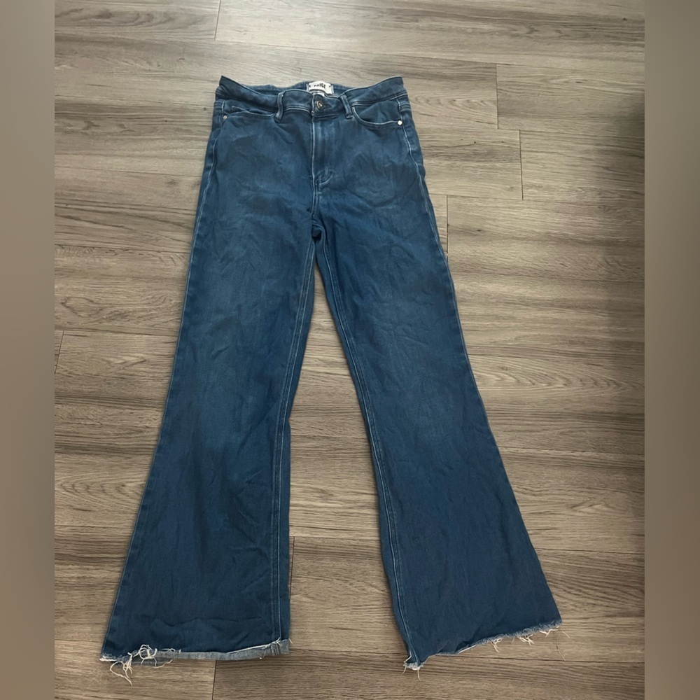 PAIGE Genevieve Flare Blue Jeans - Picture 2 of 9